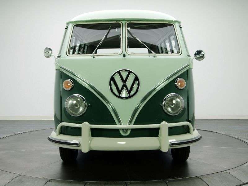 Volkswagen Transporter T1 [zmiana stylizacji] minibus 3 drzwiowy. 1,5 mln ton (1963 1967)