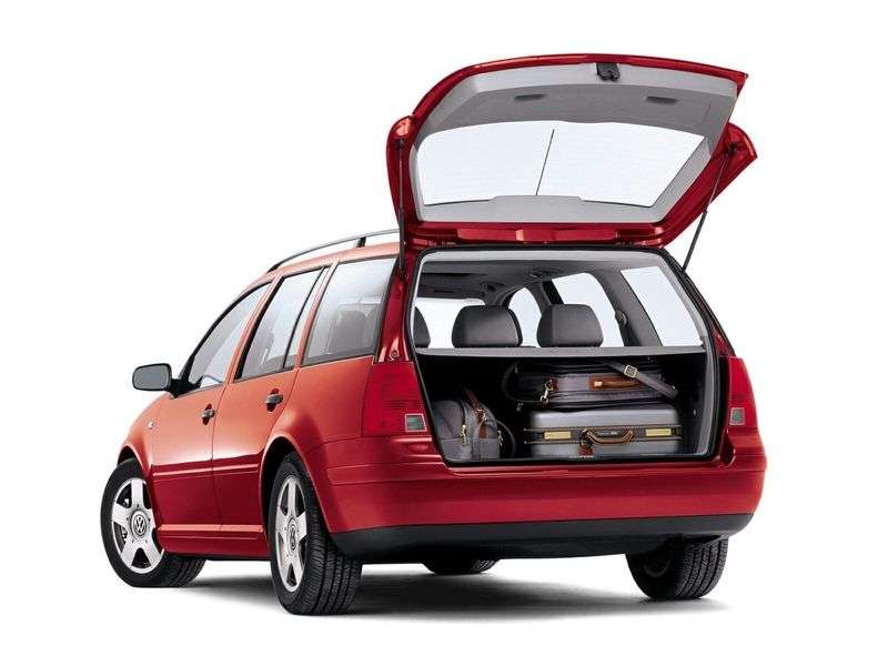 Volkswagen Jetta 4 generation wagon 1.9 TDI 4Motion MT (2001–2004)