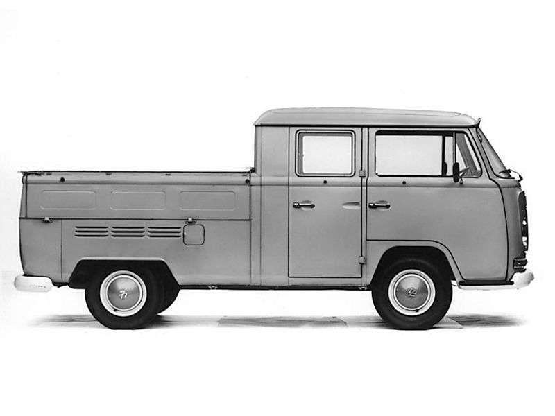 Volkswagen Transporter T1 Double Cab pickup 4 drzwiowy 1,1 mln t (1958 1967)