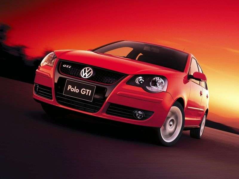 Volkswagen Polo 4 generation [restyling] GTI hatchback 5 dv. 1.8 MT GTI (2005–2009)