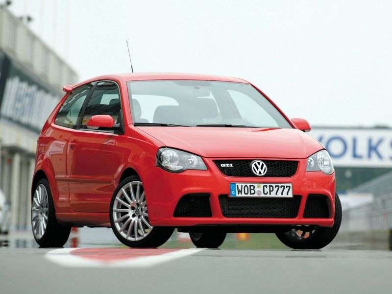 Volkswagen Polo 4th generation [restyling] GTI Cup Edition 3 bit hatchback 1.8 MT GTI (2005–2009)