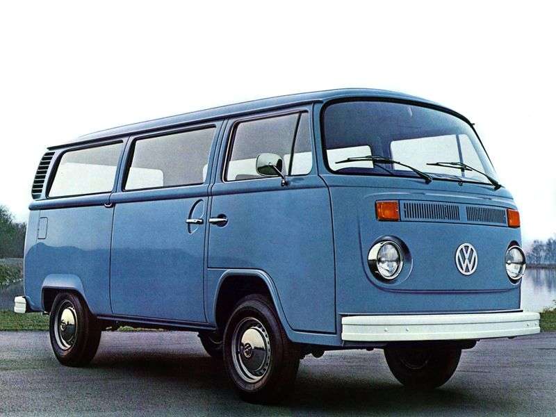 Volkswagen Transporter T2 [restyling] 1.7 MT minibus (1971–1979)