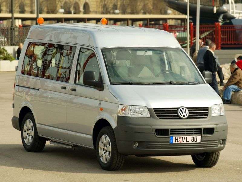Volkswagen Transporter T5 Minibus 3.2 V6 SWB L1H2 AT (2003–2009)