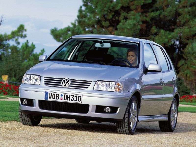 Volkswagen Polo 3rd generation [restyling] hatchback 5 dv. 1.0 MT (2000–2002)