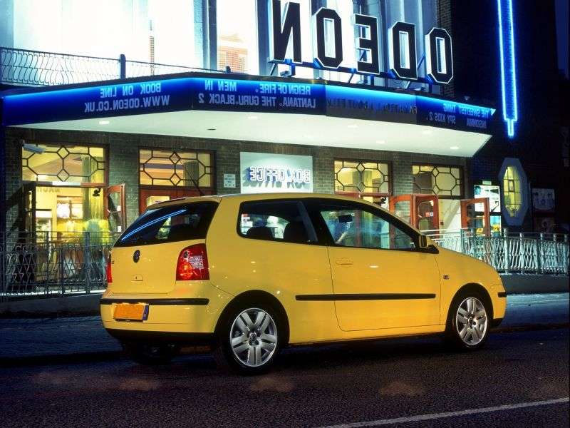 Volkswagen Polo 4 generation hatchback 3 dv. 1.4 MT (2001–2005)