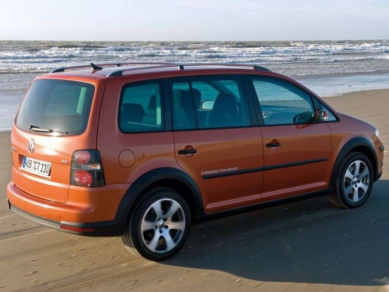 Volkswagen Touran 2 generacji Cross minivan 5 drzwiowy. 1,9 TDI MT (2006 2010)