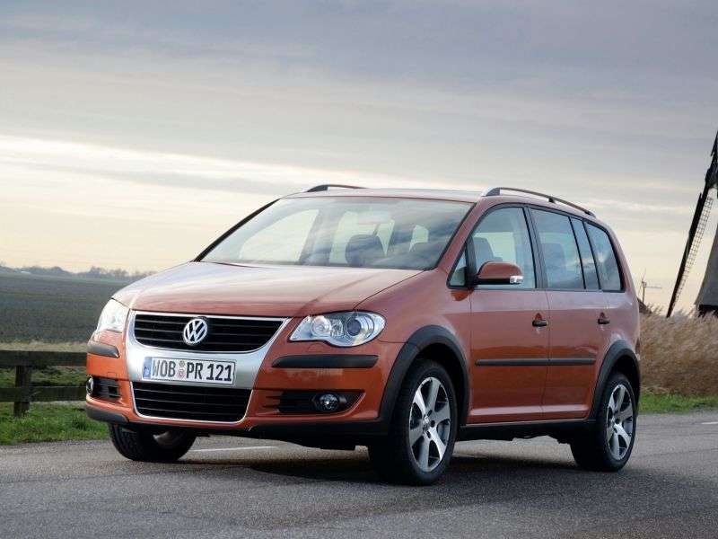 Volkswagen Touran 2 generacji Cross minivan 5 drzwiowy. 1.9 TDI w (2006 2010)
