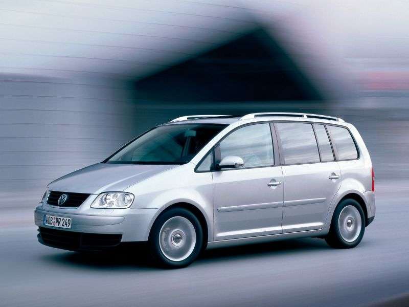 Volkswagen Touran 1st generation minivan 2.0 D MT (2003–2007)