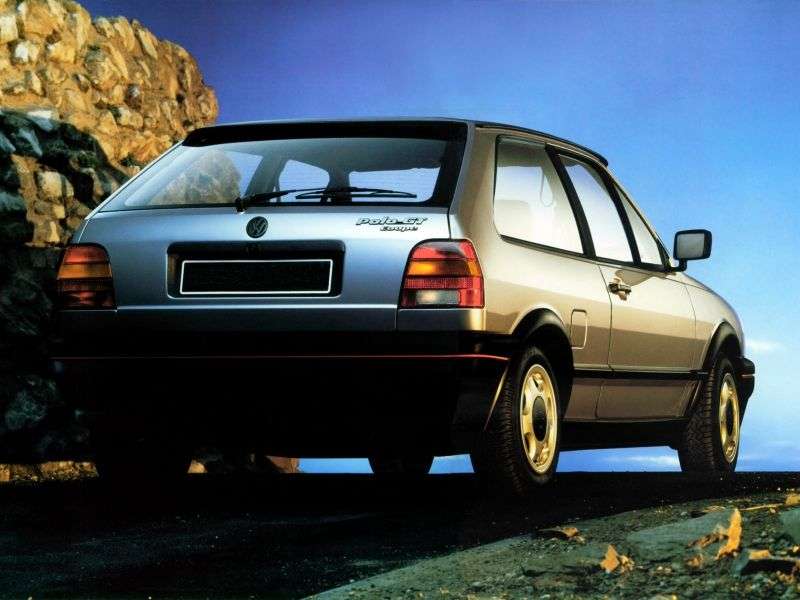 Volkswagen Polo 2nd generation [restyling] 1.4 D MT hatchback (1990–1994)