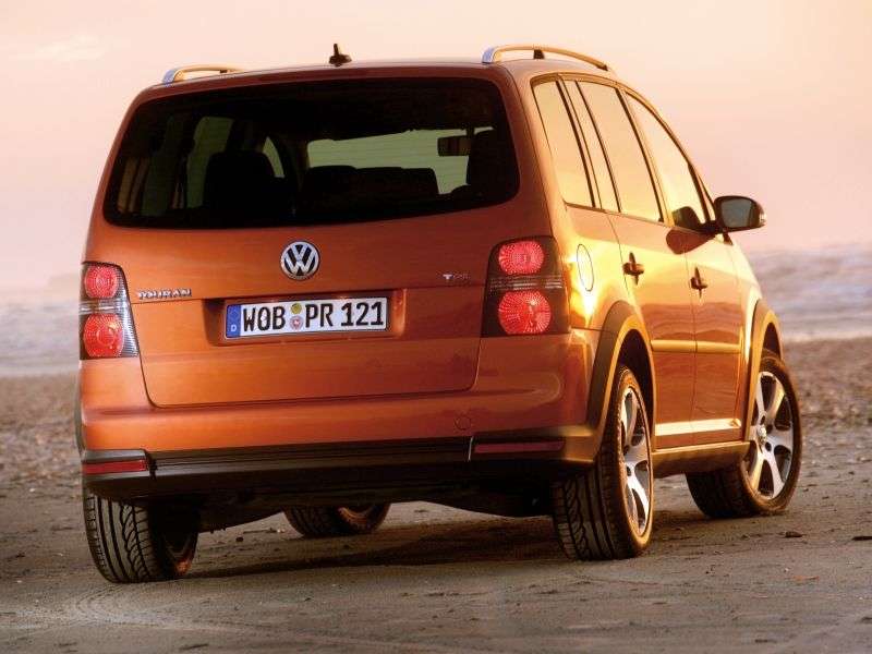 Volkswagen Touran 2 generacji Cross minivan 5 drzwiowy. 1.9 TDI w (2006 2010)