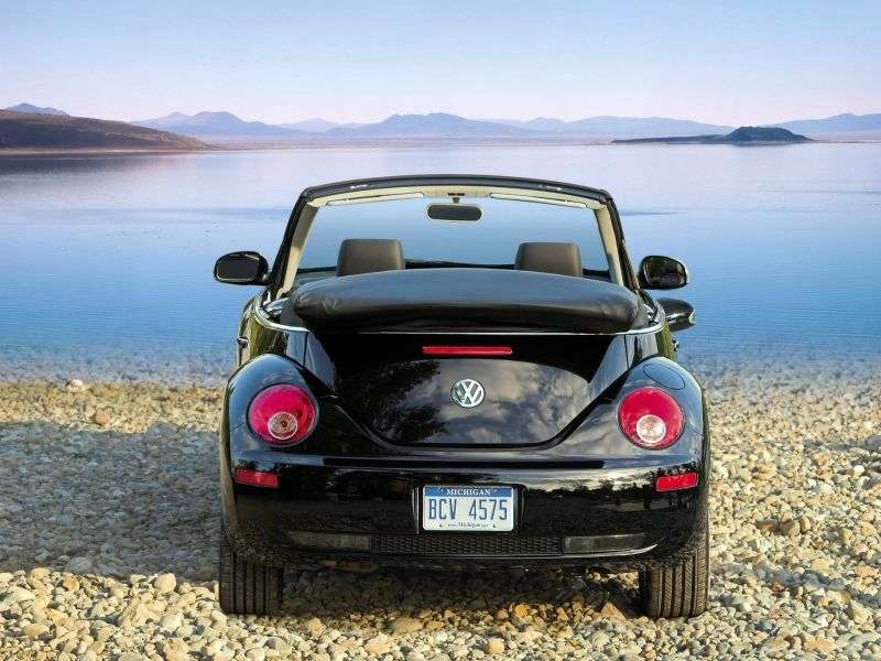 Volkswagen New Beetle 1st generation [restyling] 1.8 5V convertible Turbo MT (2005–2007)