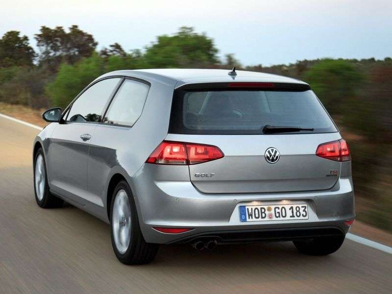 Volkswagen Golf 7 generation hatchback 3 dv. 1.4 TSI BlueMotion MT (2012 – present)