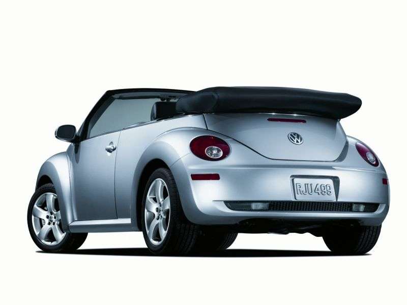 Volkswagen New Beetle 1st generation [restyling] 1.8 5V convertible Turbo MT (2005–2007)