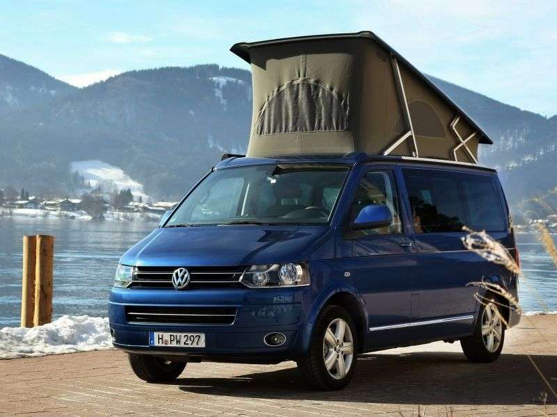 Volkswagen California T5 [restyling] Minivan 2.0 TSI MT (2010 – current century)