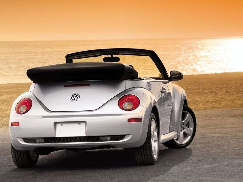 Volkswagen New Beetle 1. generacji [zmiana stylizacji] kabriolet 1.6 AT (2007–2010)