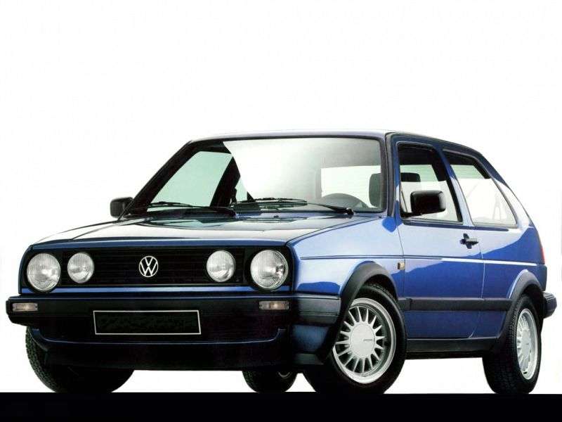 Volkswagen Golf 2 generacji hatchback 3 drzwiowy 1,6 AT (1985 1991)