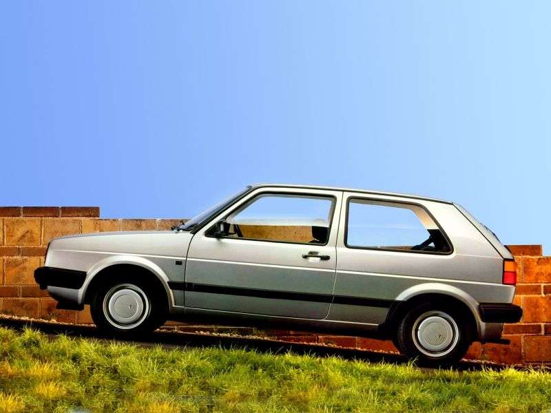 Volkswagen Golf 2 generation hatchback 3 dv. 1.6 D 5MT (1986–1991)