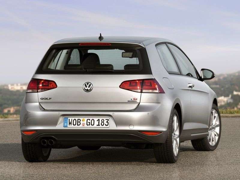Volkswagen Golf 7 generation hatchback 3 dv. 1.4 TSI BlueMotion MT (2012 – present)