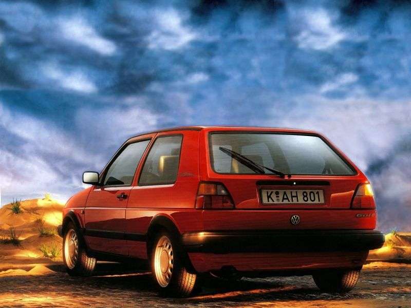 Volkswagen Golf 2 generacji hatchback 3 drzwiowy 1,6 D 4MT (1983 1991)