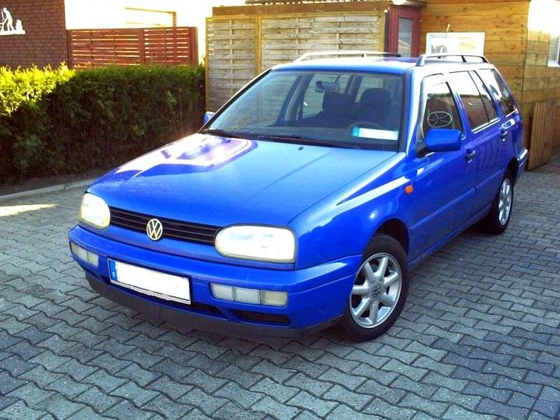 Volkswagen Golf 3 generation wagon 1.8 MT (1993–1998)