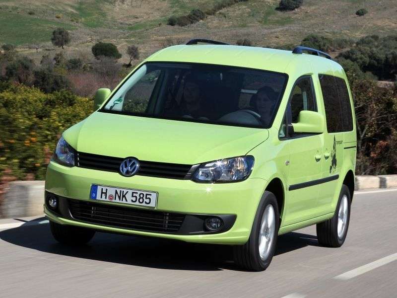 Volkswagen Caddy 3rd generation [restyling] Tramper minivan 5 dv. 1.6 TDI DSG L2 Basic (5 places) (2011–2012)