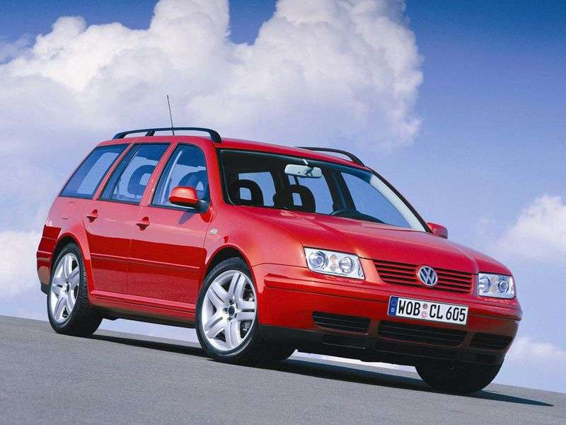 Volkswagen Bora 1st generation Variant station wagon 1.9 TDI MT (1999–2001)
