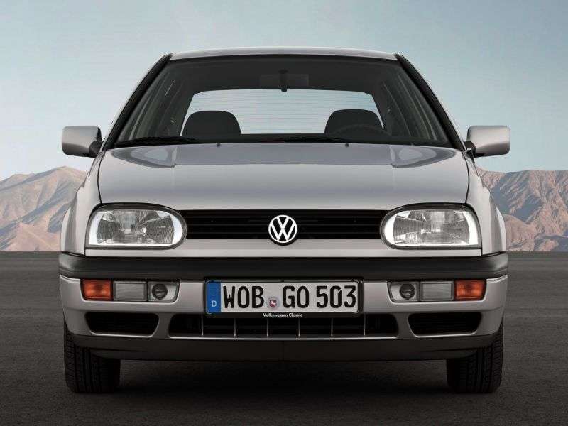 Volkswagen Golf 3 generacji 5 drzwiowy hatchback 1,9 D MT (1991 1997)