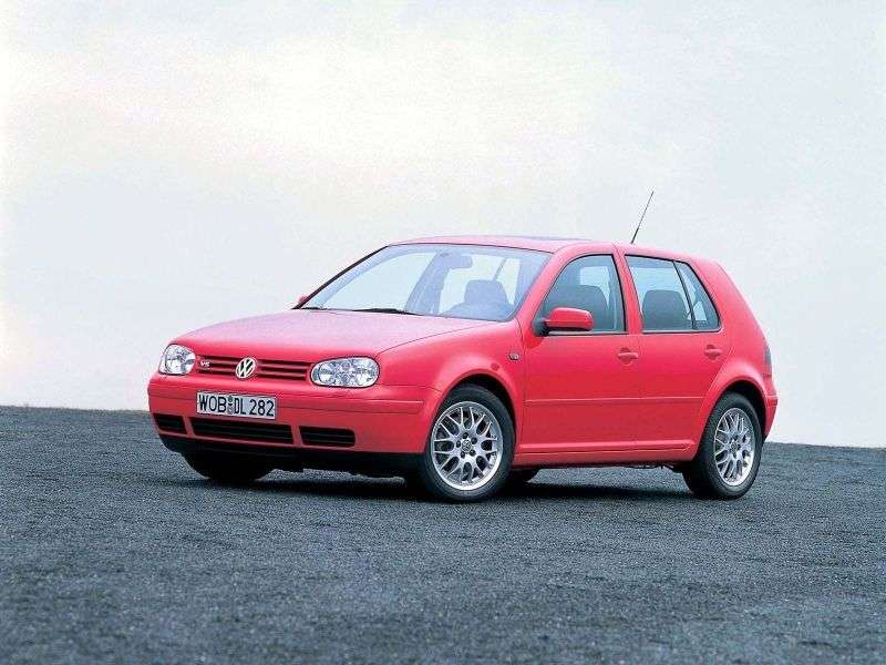 Volkswagen Golf 4 generacji 5 drzwiowy hatchback 1.8 T Tiptronic (2000 2003)