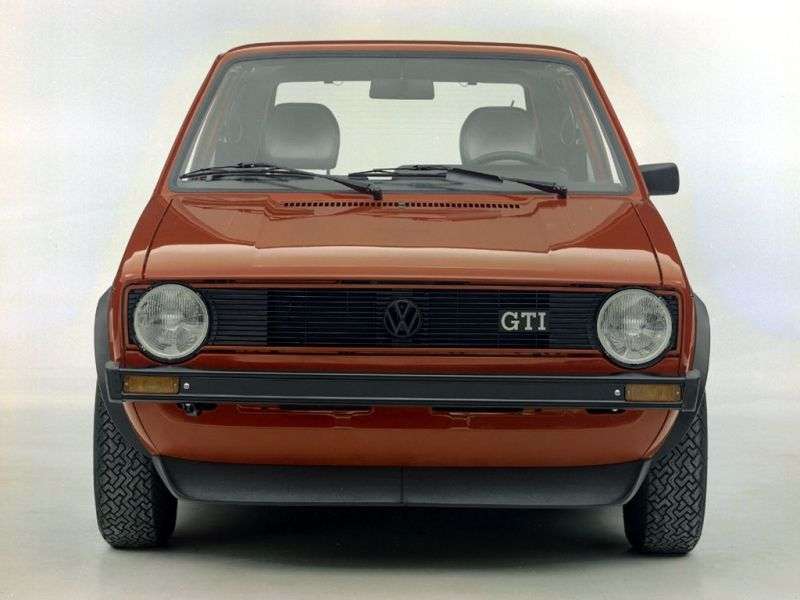 Volkswagen Golf 1st generation GTI hatchback 3 dv. 1.8 MT (1976–1983)
