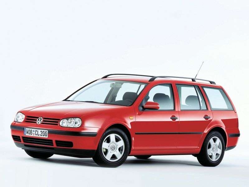 Volkswagen Golf 4th generation wagon 1.4 EuroIV MT (1999–2006)
