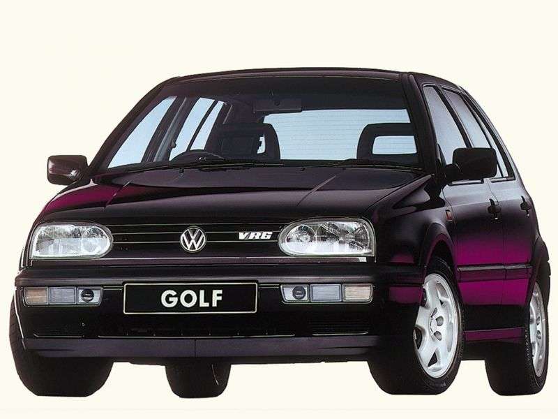 Volkswagen Golf 3 generacji 5 drzwiowy hatchback 1.9 TDI Syncro MT (1991 1997)