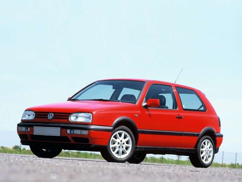 Volkswagen Golf 3 generation hatchback 3 dv. 1.8 MT (1991–1997)