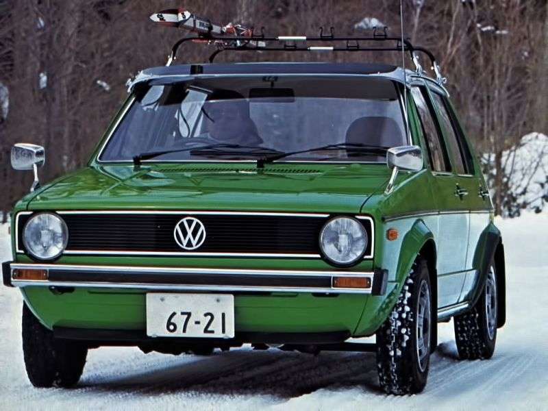 Volkswagen Golf 1 generation hatchback 5 dv. 1.5 AT (1974–1983)