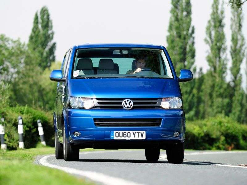 Volkswagen Transporter T5 [restyling] Kombi minibus 2.0 BiTDI MT L1H2 Base (2010   obecnie)
