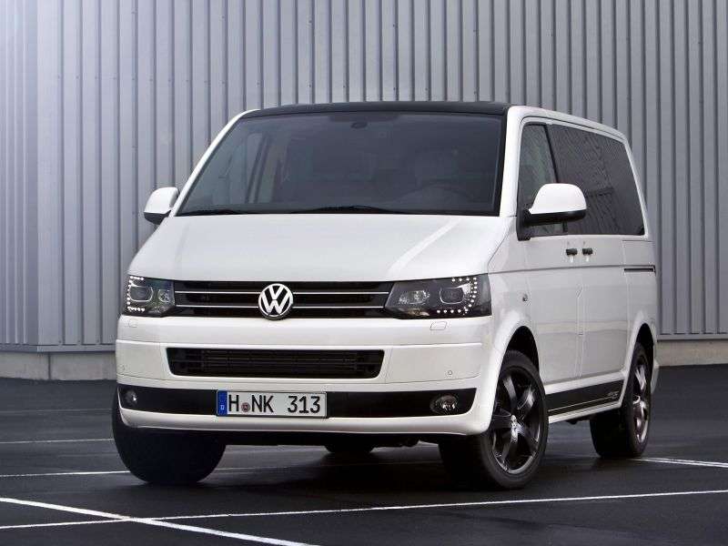 Volkswagen Multivan T5 [zmiana stylizacji] Minibus 2.0 FSi DSG 4Motion Highline (2013) (2010 2012)