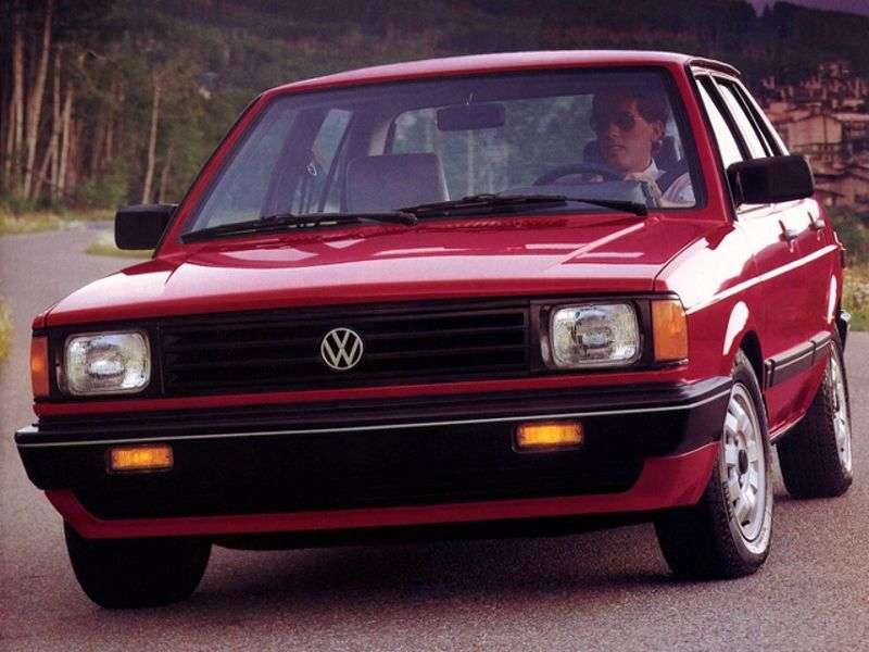 Volkswagen Fox 1st generation 4 door sedan 1.8 MT (1987–1991)
