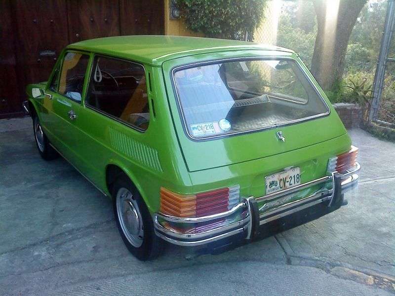 Volkswagen Brasilia, hatchback pierwszej generacji, 3 drzwiowy 1,6 MT (1977 1982)