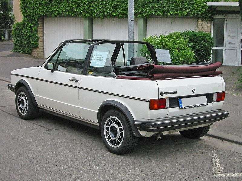 Volkswagen Rabbit 1st generation Convertible 1.6 AT Convertible (1977–1985)