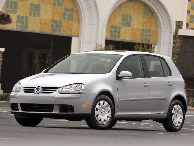 Volkswagen Rabbit 5 drzwiowy hatchback drugiej generacji 2.5 Tiptronic (2006 2009)