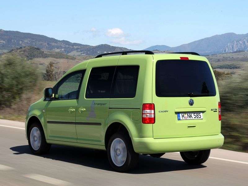 Volkswagen Caddy 3. generacja [zmiana stylizacji] 5 drzwiowy minivan Tramper. 1.2 TSI MT L1 Basic (5 miejsc) (2011 obecnie)