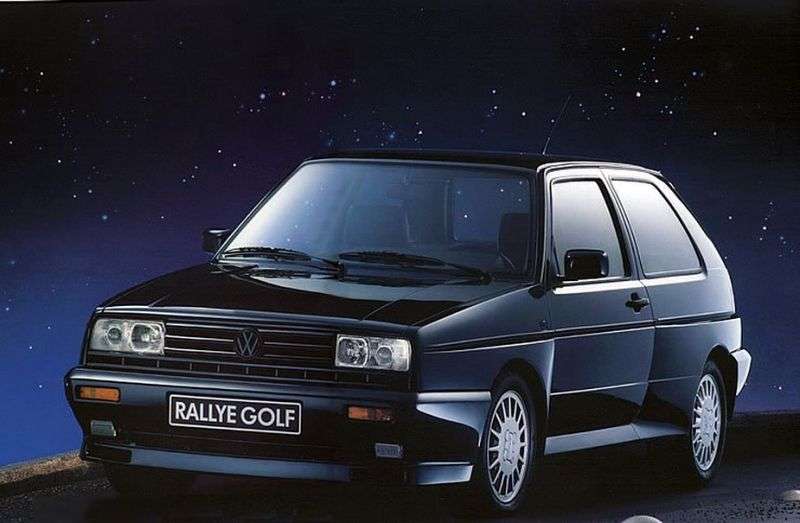 Volkswagen Golf 2 generation Rallye hatchback 3 dv. 1.8 MT (1989–1991)