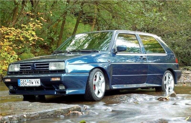 Volkswagen Golf 2 generacji Rallye hatchback 3 drzwiowy 1,8 mln ton (1989 1991)