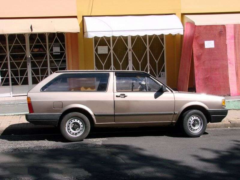 Volkswagen Parati 1st generation [restyling] 1.6 MT wagon (1987–1995)