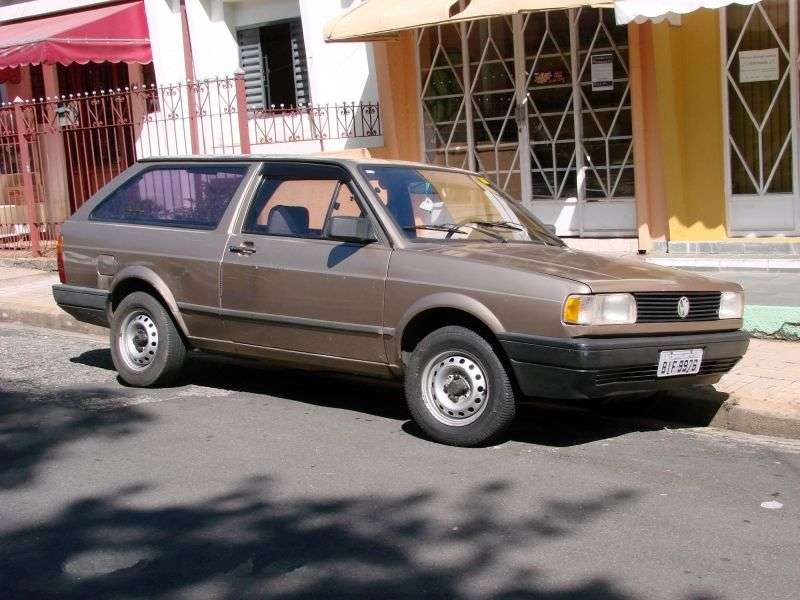 Volkswagen Parati 1st generation [restyled] wagon 1.8 MT (1987–1995)