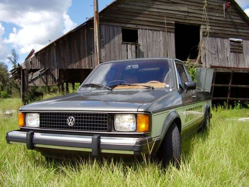 Volkswagen Rabbit 1. generacja [zmiana stylizacji] pickup 1.6 AT (1981 1985)