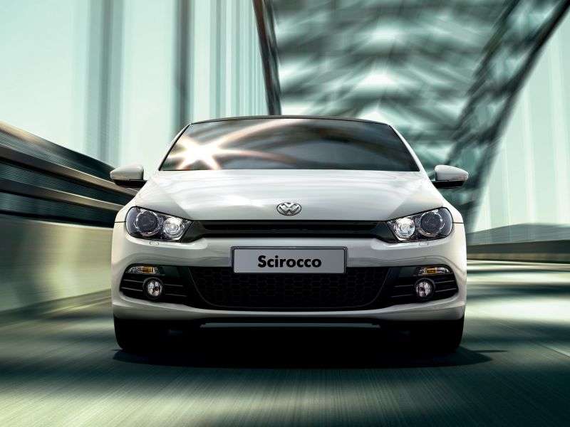 Volkswagen Scirocco 3 generation hatchback 3 dv. 2.0 TSI DSG Sport (2008 – present)