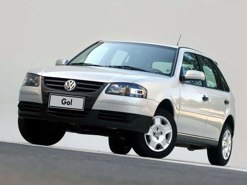 Volkswagen Gol G4 hatchback 5 drzwiowy 1,6 mln ton (2005 2010)