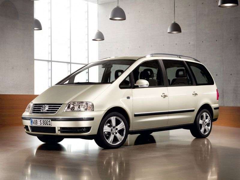 Volkswagen Sharan 1.generacja [2. zmiana stylizacji] minivan 2.8 4Motion MT (2003 2010)