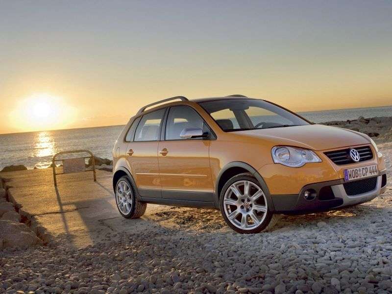 Volkswagen Polo 4th generation [restyling] CrossPolo hatchback 5 dv. 1.6 AT (2006–2009)