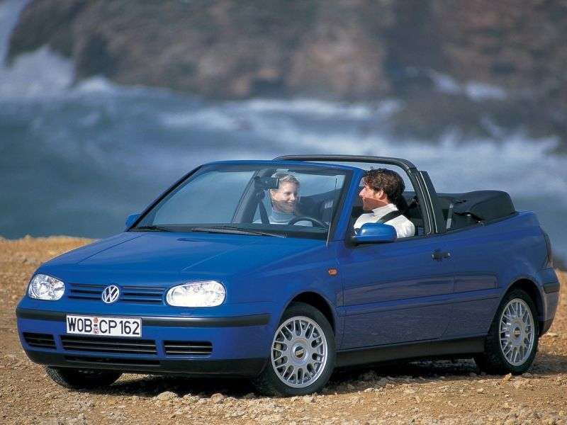 Volkswagen Golf 4th generation convertible 1.9 TDI MT (1998–2004)